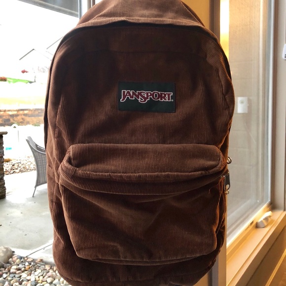 Jansport Handbags - VTG 90s Corduroy Jansport Full Size Backpack